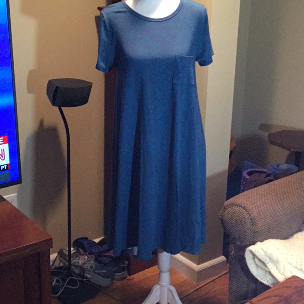 EUC Lularoe short sleeve midi dress